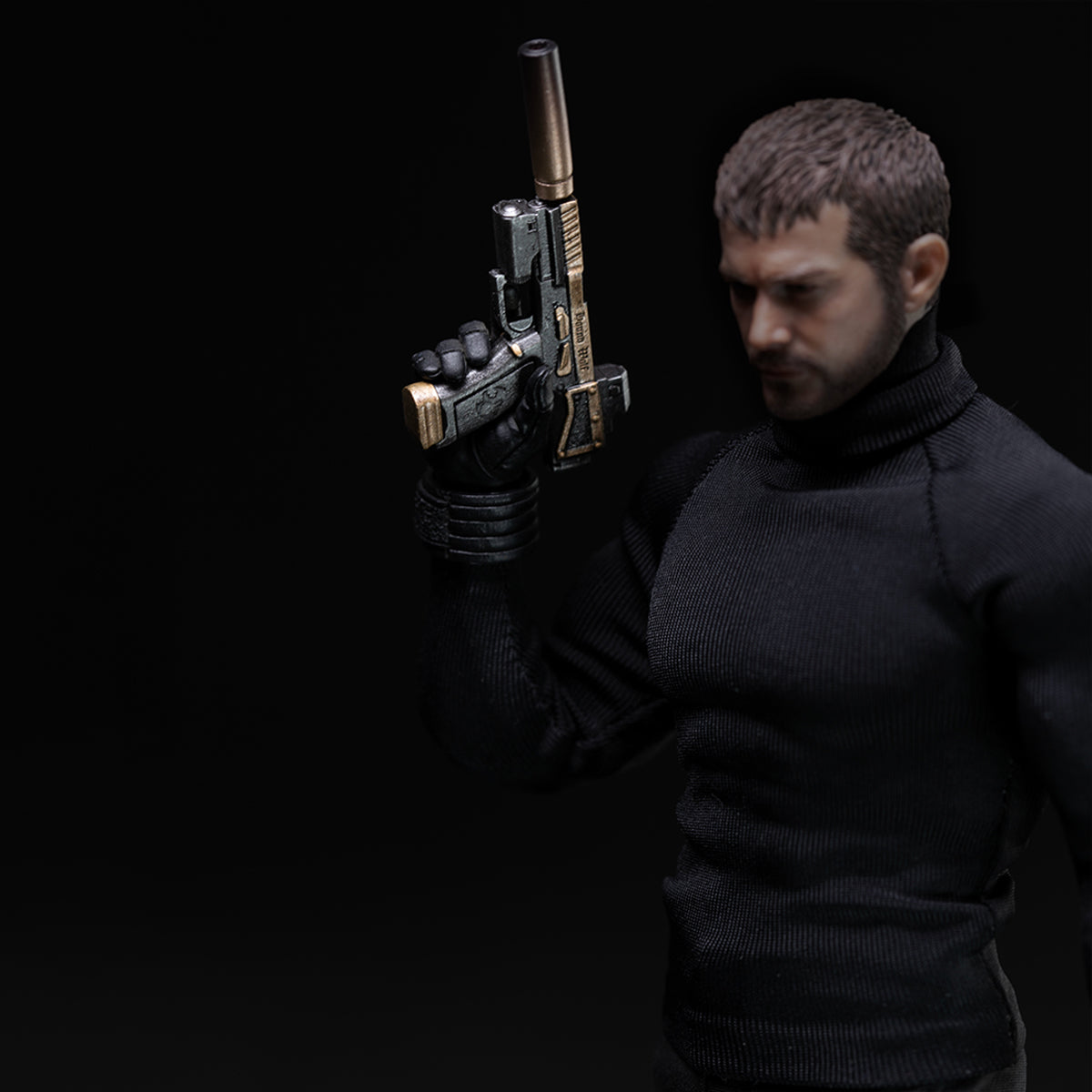 Figuras de acción y paquete de accesorios de HOTPLAY Captain Wolf Hunter