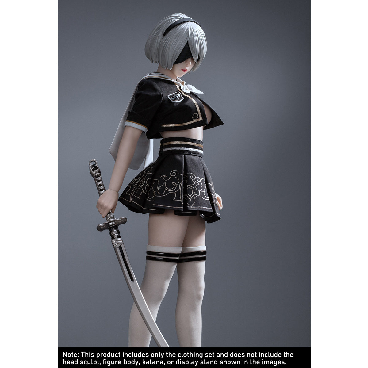 ACPLAY 1/6 Android Seductive JK Costume Set Doll Clothes Accessory for 12-inches Figure
