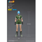 JOYTOY, SNK KOF'98UM Ikari Warriors Team, Clark Still/Ralf Jones/Leona Heidern Action Figures & Stage Base-Japan Street