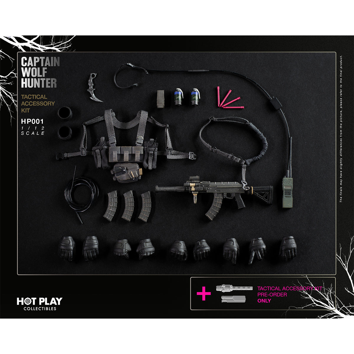 HOTPLAY Captain Wolf Hunter Action Figures & Accessory Pack