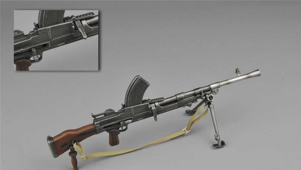 ZYTOYS ZY2003 WWII Bren Light Machine Gun 1:6 Scale Collectible Figure Accessory for 12 Action Figures