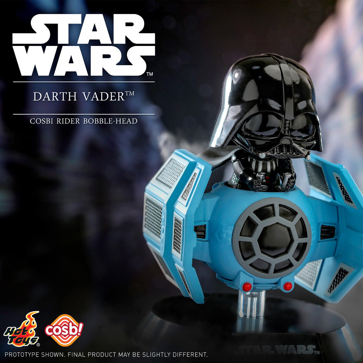 Hot Toys Star Wars Cosbi Rider Bobble-Head Collection (Series 1) CBX180 Stylized Mini Vehicle Blind Box