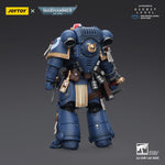 JOYTOY Warhammer Ultramarines Torvald with Power Sword Levantus with Power Sword Metaurus with Power Axe Titus with Laurels of Victory 1/18 Scale Action Figure