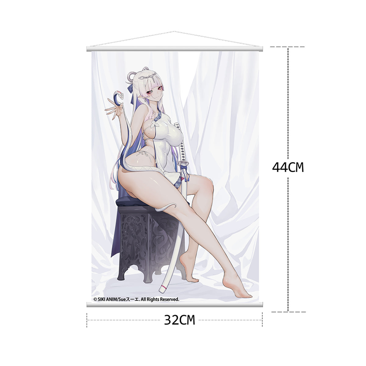 SikiAnim Qing White Snake Color 1/7 Scale Art Figurine