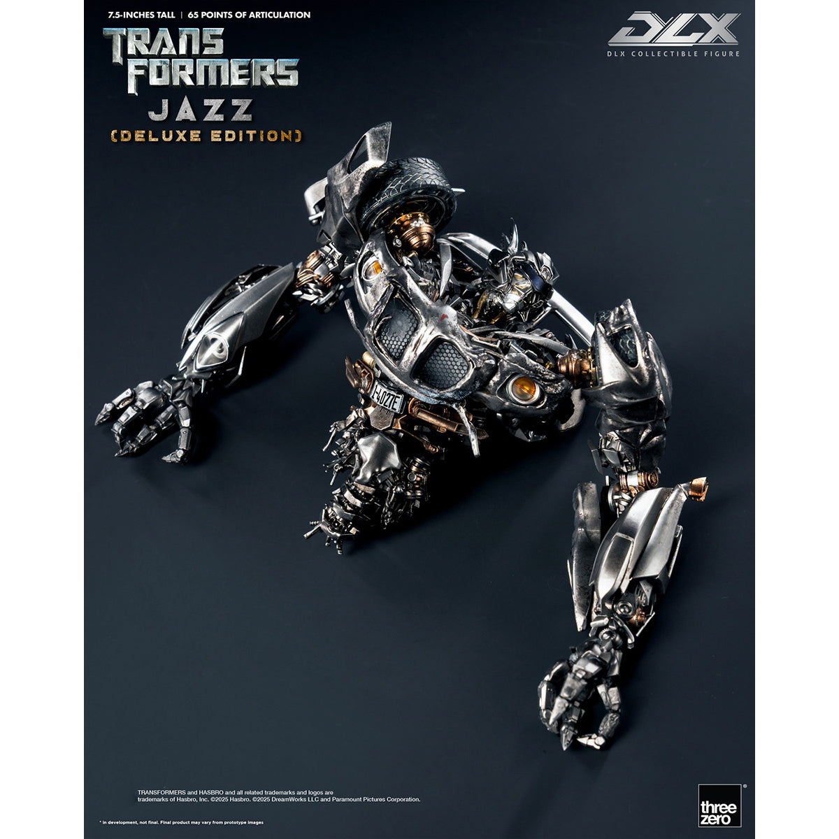 その他 Threezero Transformers 20cm 3Z06640W0 Threezero Transformers DLX Jazz Action Figure