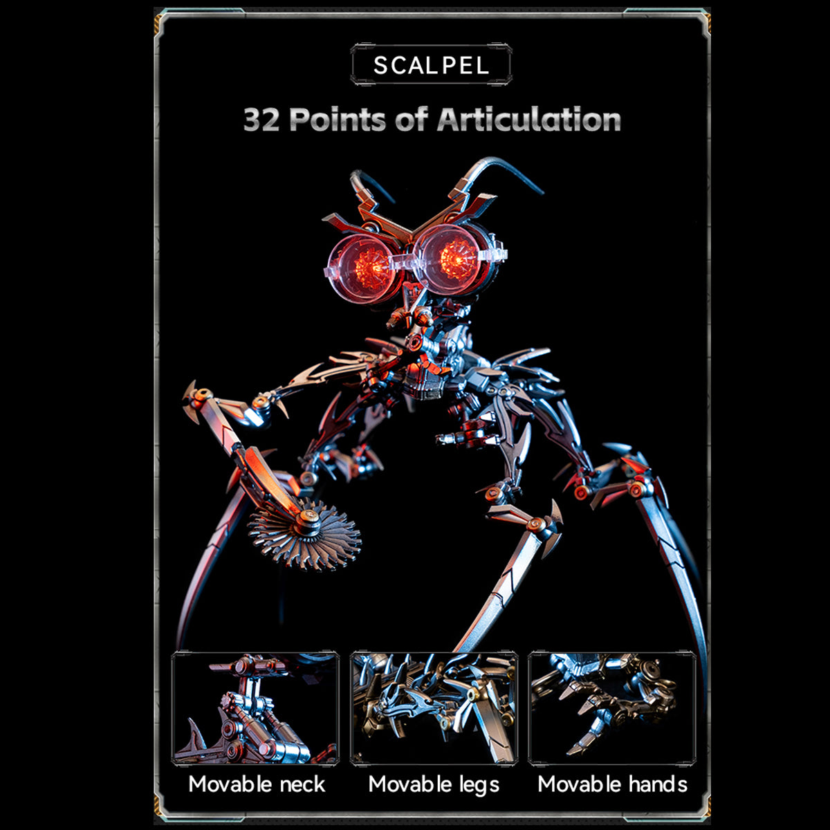 (Only Shipped to the US) Killerbody Scalpel KB20069-55 32 Points of Articulation Action Figure