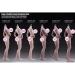 TBLeague Female Seamless Medium Bust Headless Detachable Feet 1/6 Scale Action Figure Body
