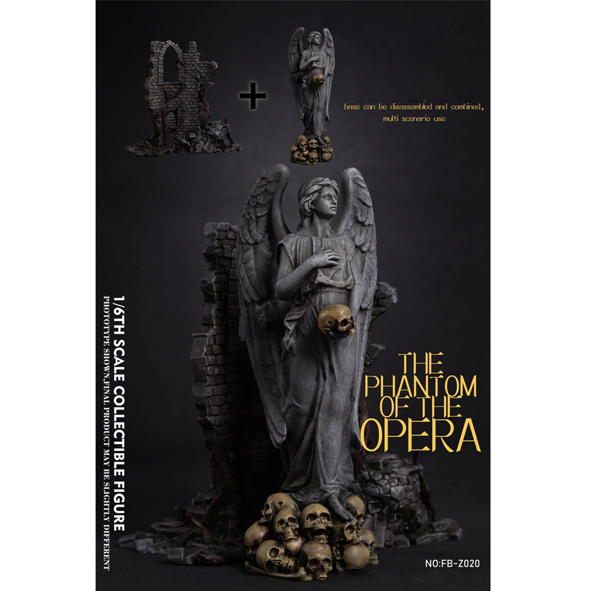 Figuras de acción de FISHBONETOYS Opera Ghost Shadow