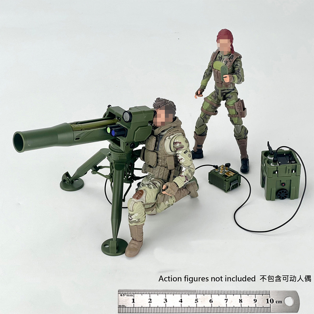 FANS HOBBY VE-01 Air Eagle VE-02 Uni-Thunder VE-03 A.T.A.C. All-Terrain Attack Carrier VEA-01 Missile Launcher Set 1/12 Scale Vehicle Model