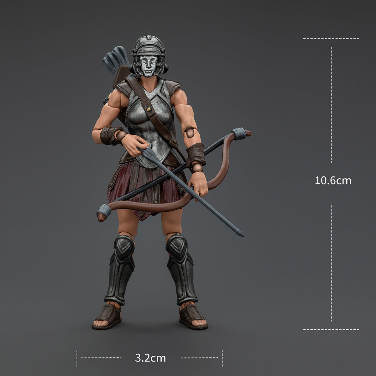 JOYTOY Strife JT0041 Roman Republic Legionary Light Infantry Bow and Arrow Female 1/18 Scale Action Figure