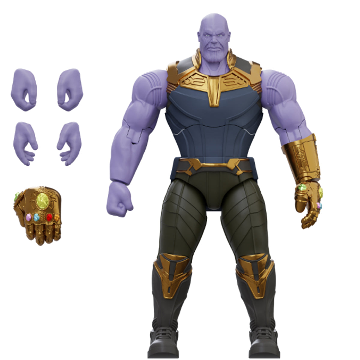 (Only Shipped to the US) Fondjoy 1/12 Scale Infinity Saga Thanos MV24104 Assembly Model Kits Comic Series
