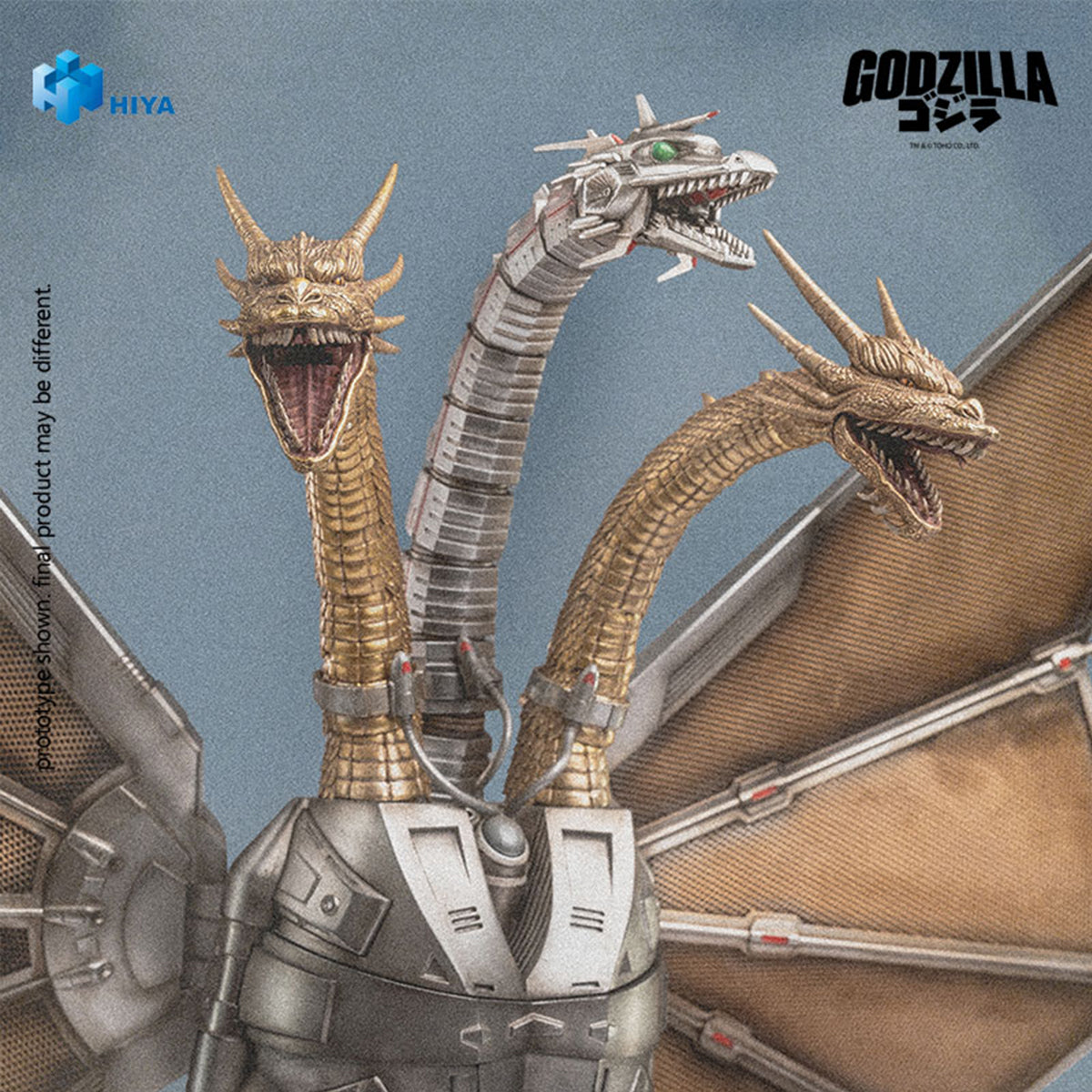 HIYA Godzilla vs. King Ghidorah Mecha King Ghidorah Action Figures