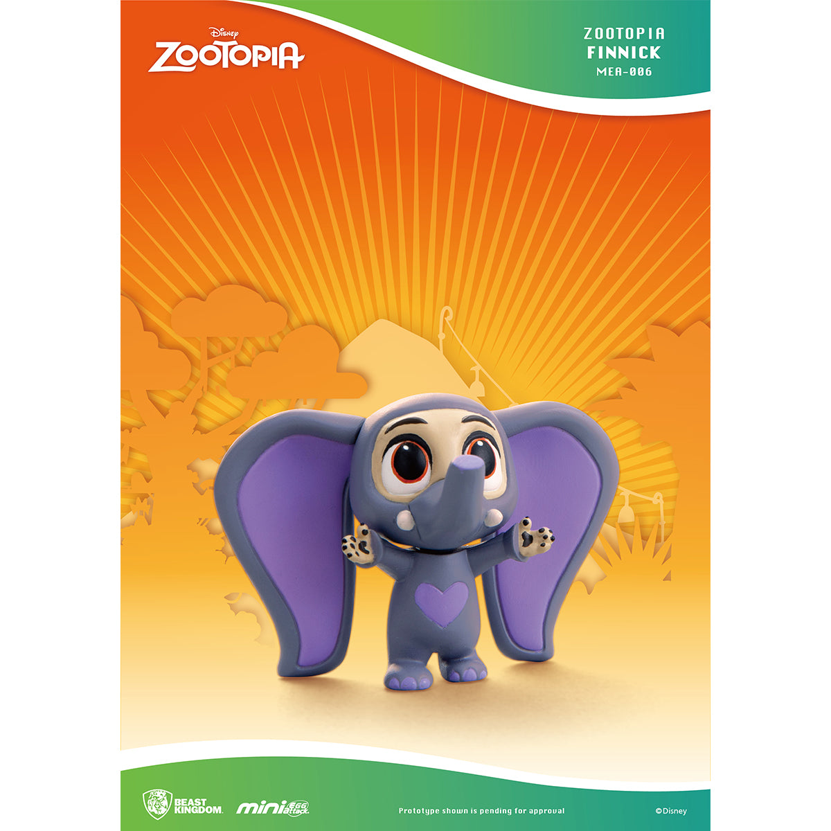 Beast Kingdom MEA-006 Disney Zootopia Blind Box
