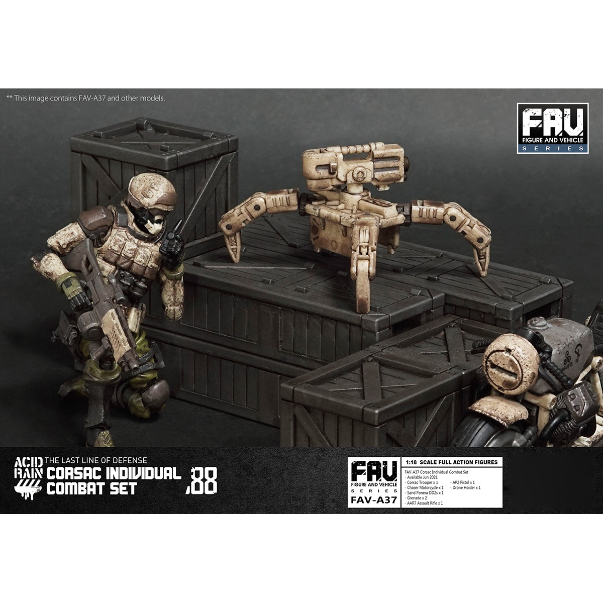 TOY ALLIANCE Acid Rain World Corsac Individual Combat Set Action Figure