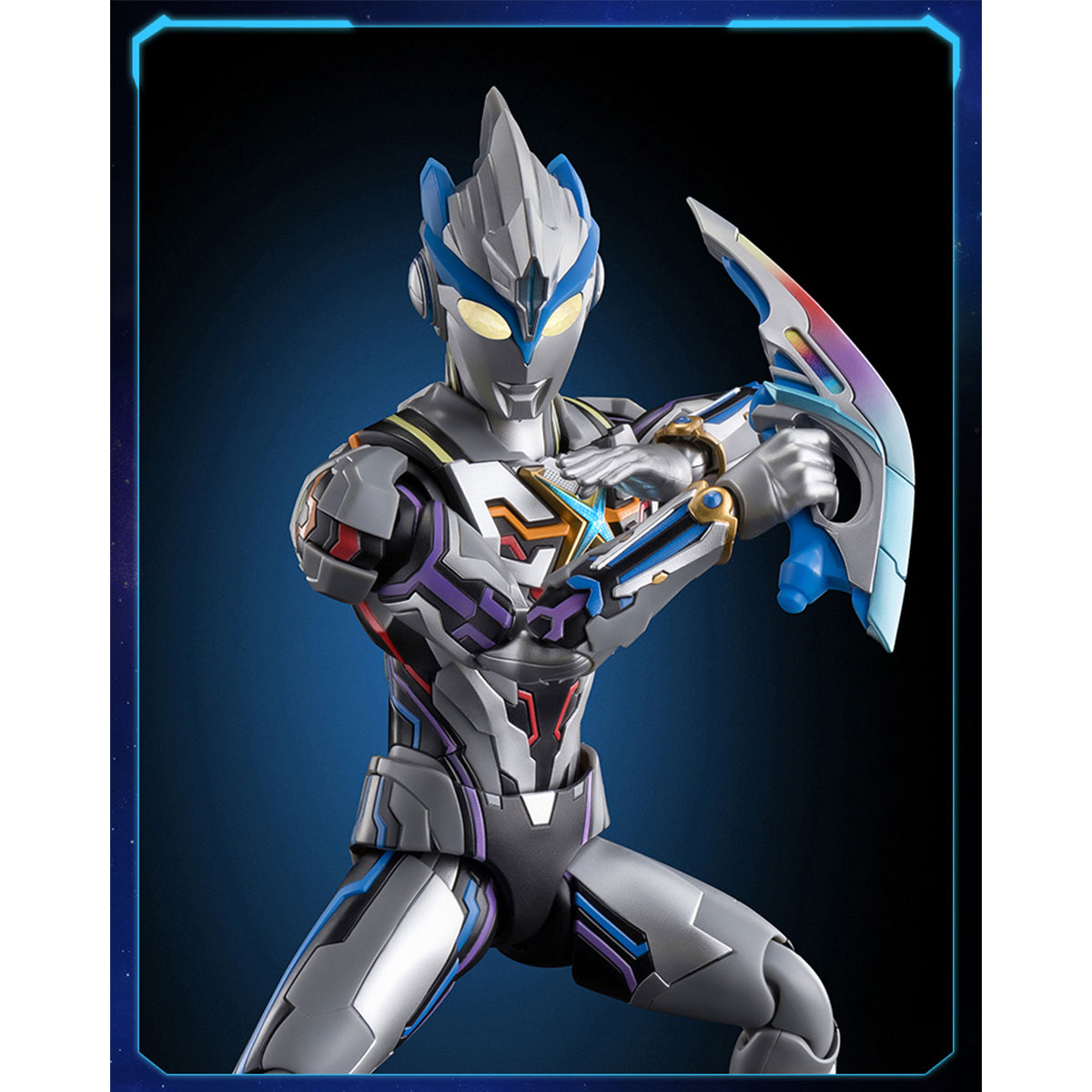 Blokees Ultraman Legendary Edition Beta Spark Armor X (Beyond Type) Assembly Model Kits