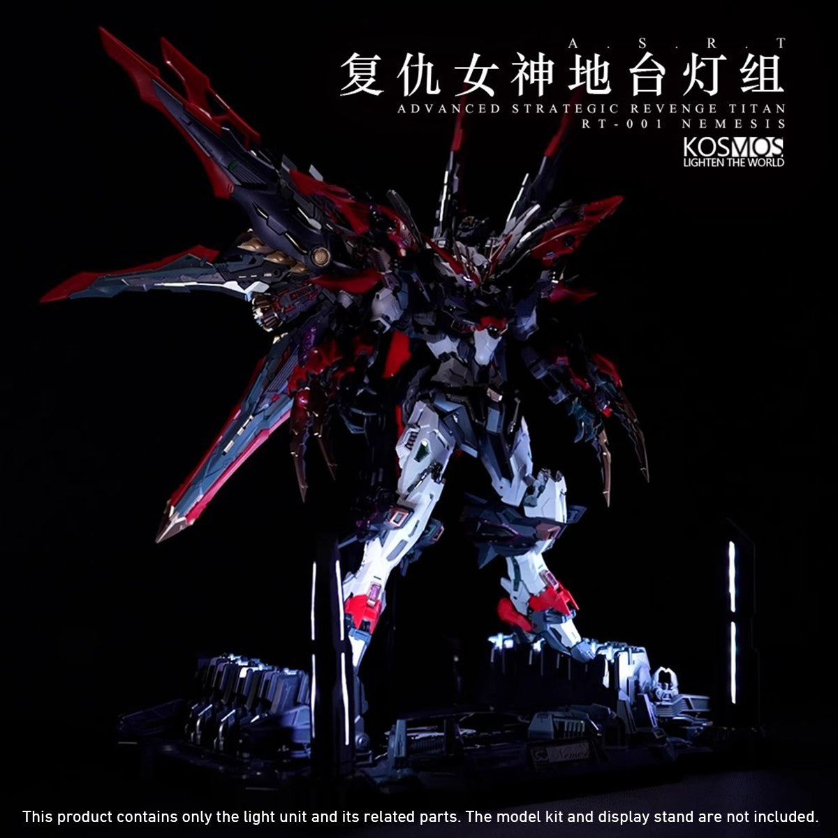 KOSMOS Machine Advanced Strategic Revenge Titan RT-00I Nemesis Accessories Luminous Lamp Group Set Base Only
