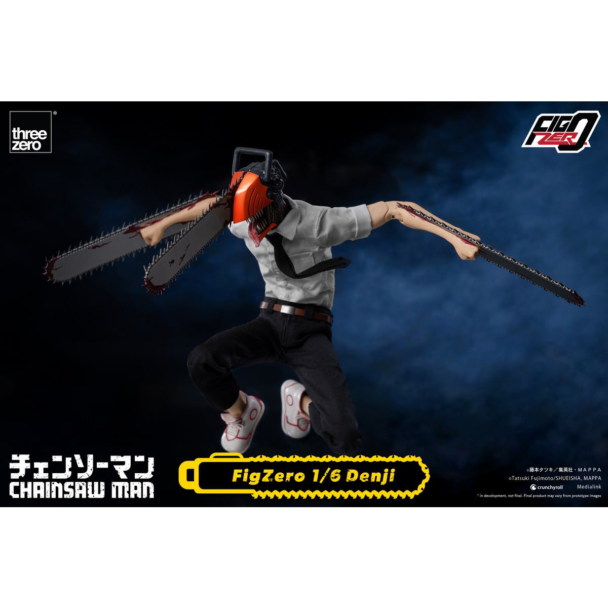 Threezero 3Z04080M0 CHAINSAW MAN Power & 3Z04070M0 CHAINSAW MAN Denji 1/6 Scale Action Figure