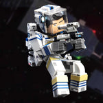 HEATBOYS My Three Body Season 3 Minecraft Zhang Beihai Spacesuit Action Figures