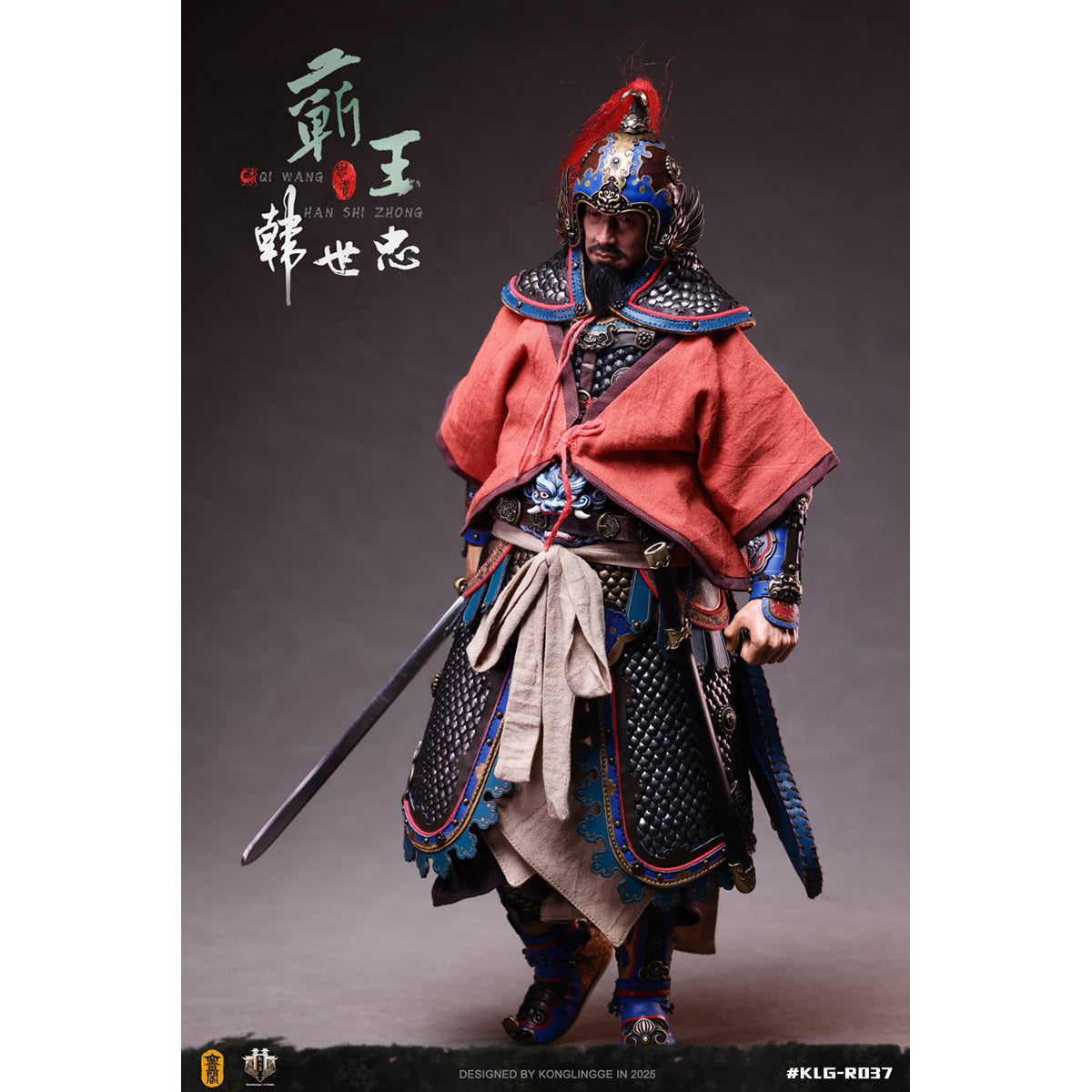 KONGLINGGE Zhongwu Han Shizhong KLG-R037 1/6 Scale Action Figure