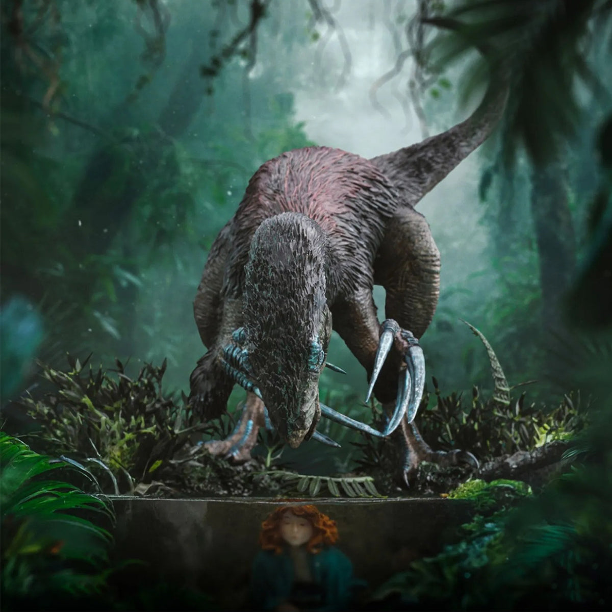 Iron Studios Jurassic World: Dominion - Therizinosaurus Art Collectible Statue