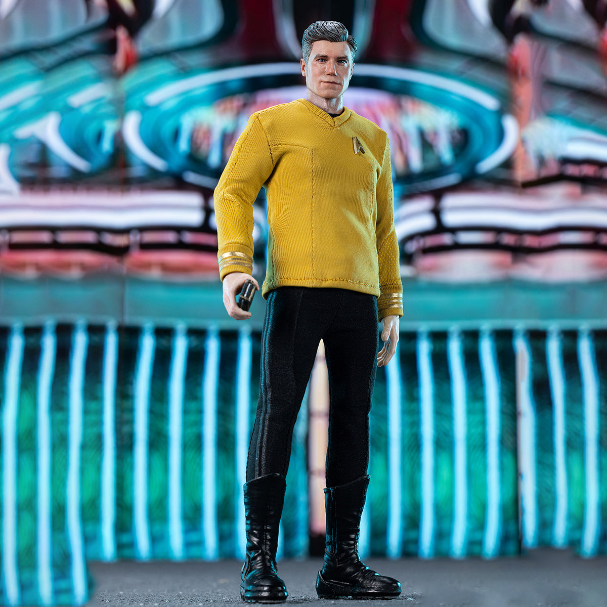 HIYA Star Trek Strange New Worlds Captain Pike Action Figures