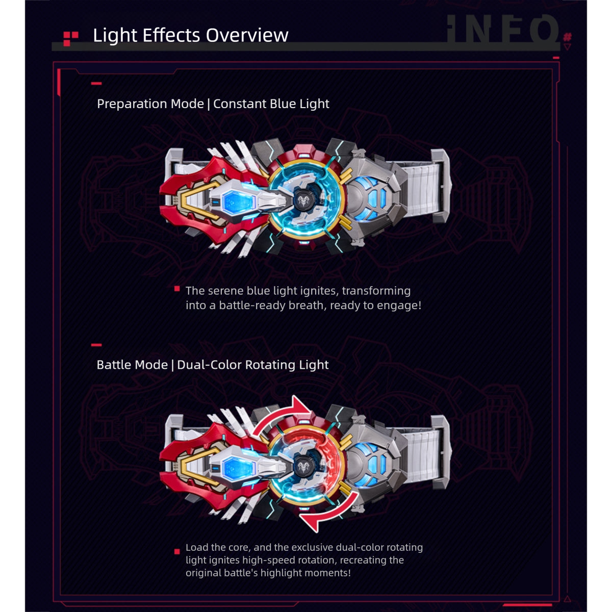 Nuclear Gold Reconstruction DMJ20251017 XTREME VANGUARD God Connector Baatar Belt 1/1 Scale Replica