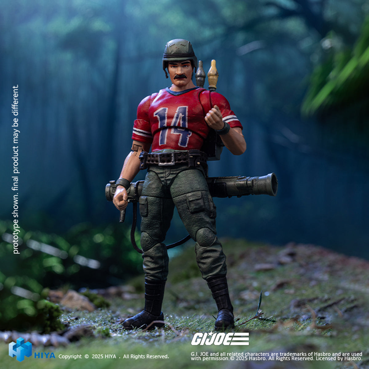 HIYA Exquisite Mini G.I. Joe Bazooka Action Figures