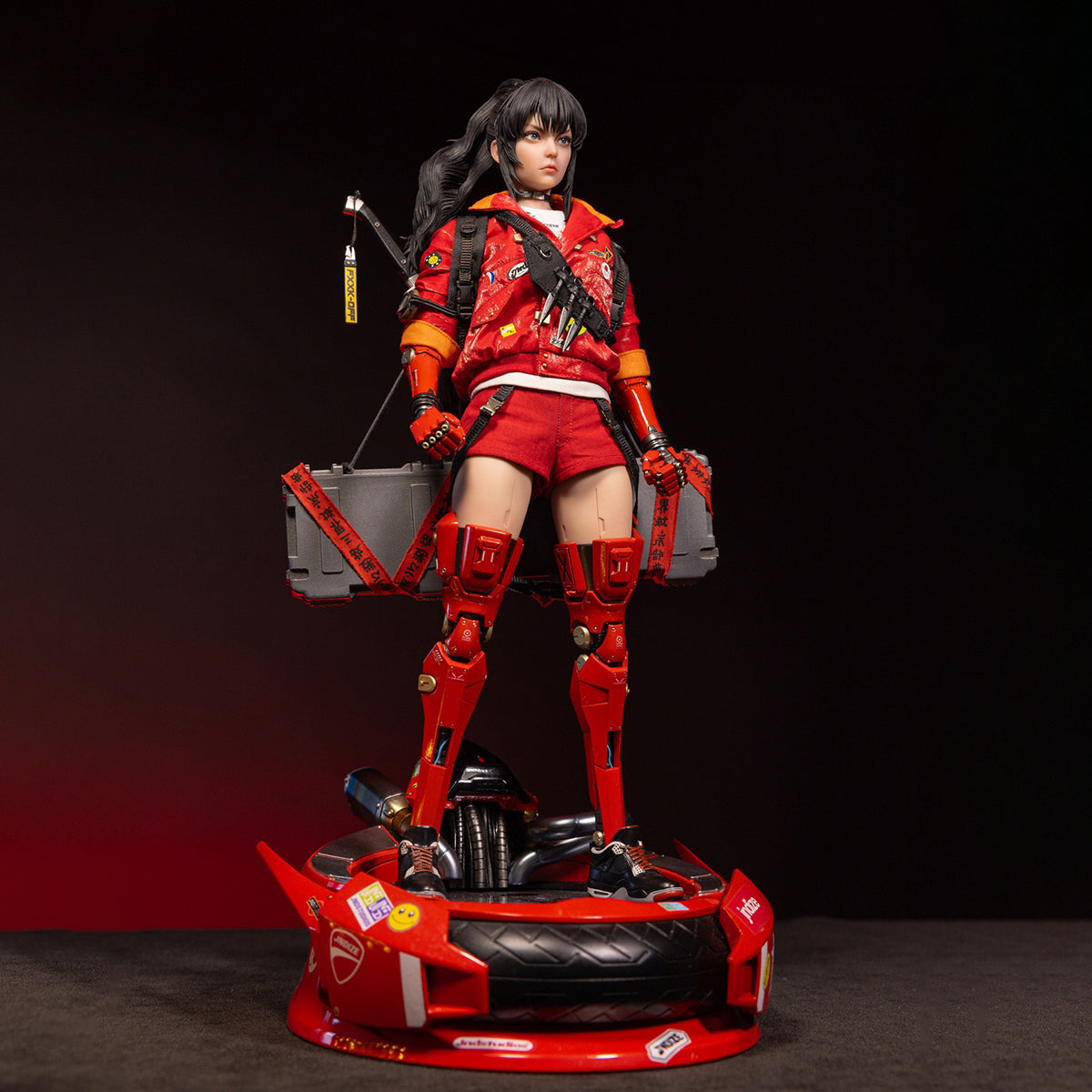 JND STUDIOS Bounty Hunter Hikaru Collector's Edition Revolutionary Girl Series Action Figure
