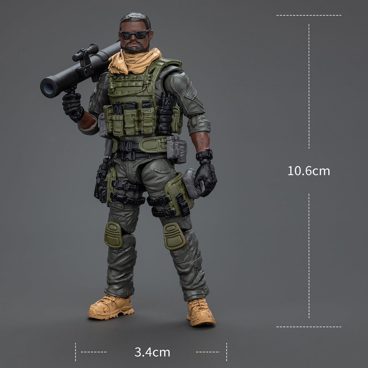 JOYTOY Hardcore Coldplay JT6977 Naro Defense Forces 13Th Assault Squad Demolition Expert 1/18 Scale Action Figure