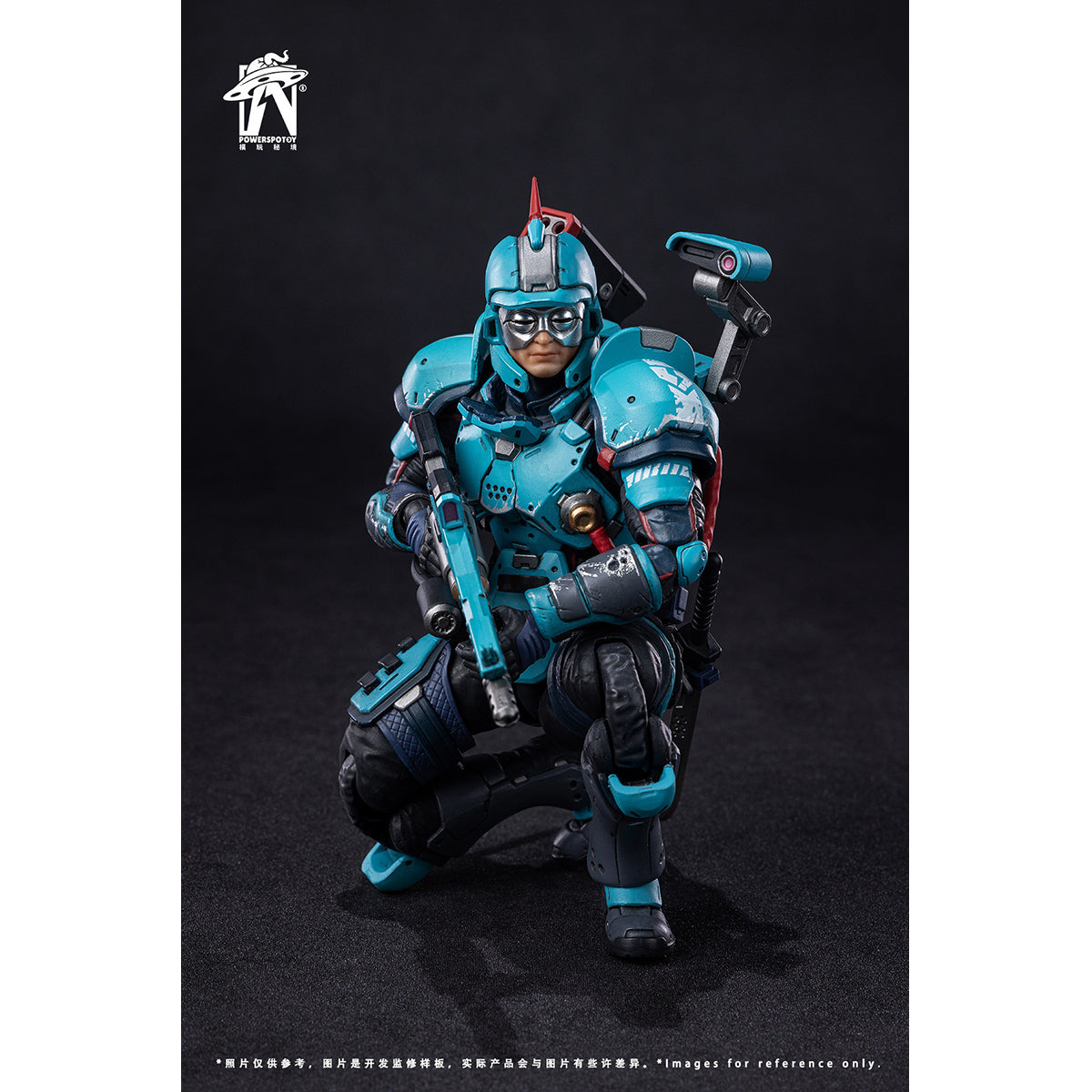 Powerspotoy Xpedion Steel Thunder Special Force Tactical ARM 1/12 Scale Action Figure & Diorama Base