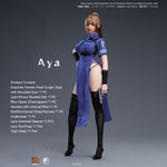 I8Toys Aya Head Sculpt and Clothing Outfit Set (Body Not Included) 1/6 Scale for 12 Inch Action Figure