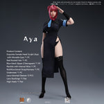 I8Toys Aya Head Sculpt and Clothing Outfit Set (Body Not Included) 1/6 Scale for 12 Inch Action Figure