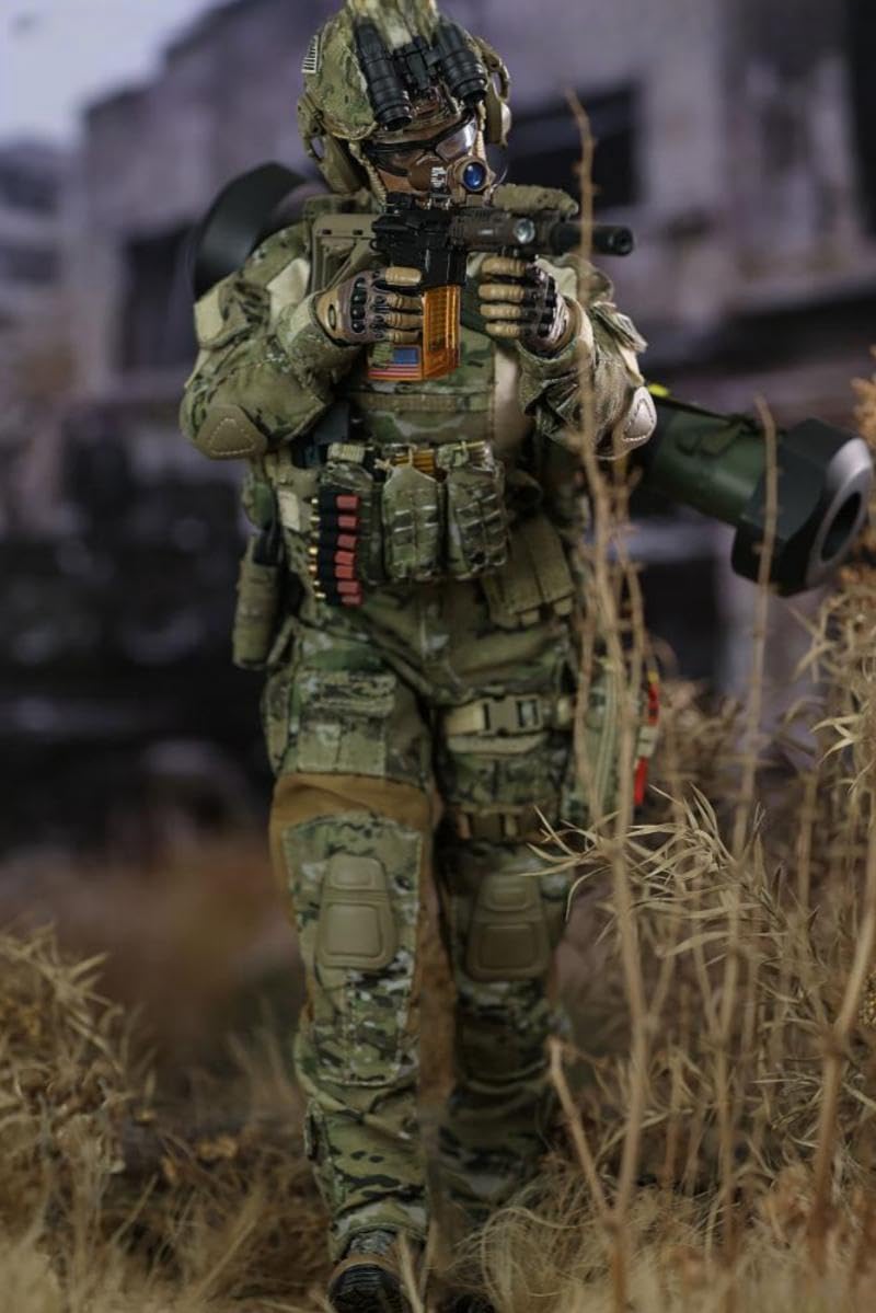 HiPlay Mini Times Toys Collectible Figure Full Set: Navy Seal Halo UDT Jumper M004, Military Style 1:6 Scale Miniature Male Action Figurine