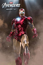 Conjunto completo de figuras coleccionables de ZD: Iron Man Mark, figura de acción en miniatura a escala 1:10
