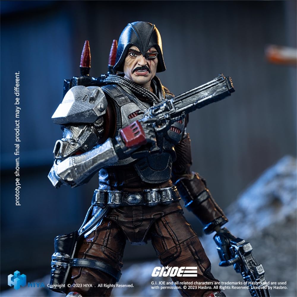 HiPlay HIYA Male Action Figure: Major Bludd, 1:18 Scale Miniature