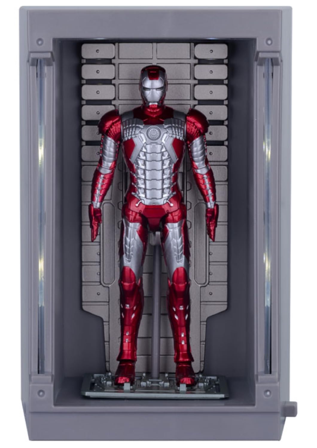 HiPlay ZD Collectible Figure Full Set: Iron Man Mark Garage Set, 1:20 Scale Miniature Action Figurine