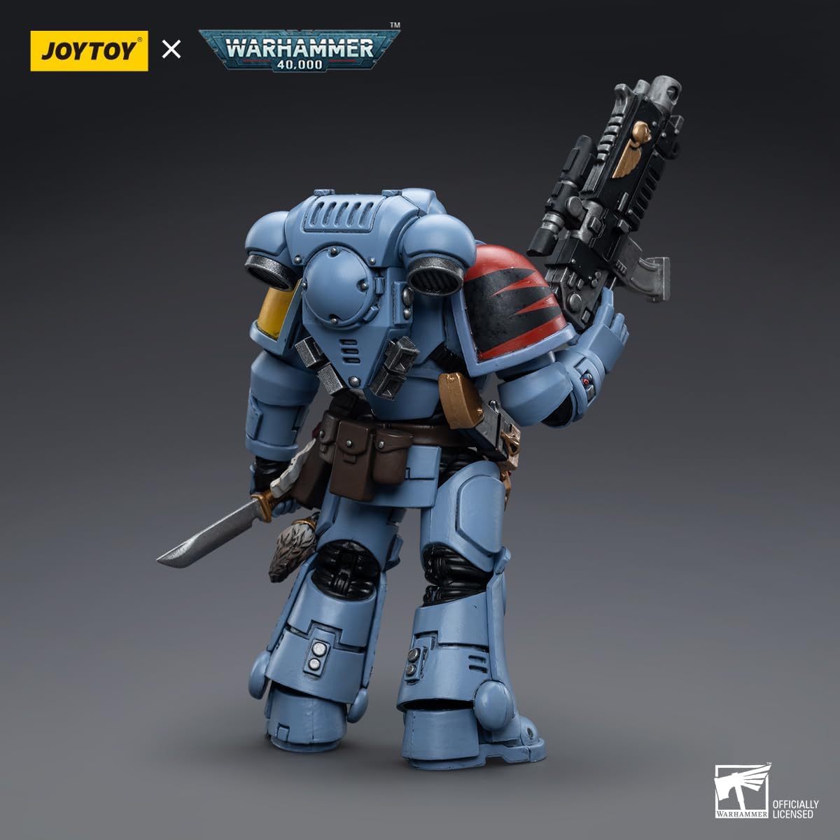 HiPlay JoyToy ¡Á Warhammer 40K Officially Licensed 1/18 Scale Science Fiction Action Figures Full Set Series (Intercessors, Space Wolves)