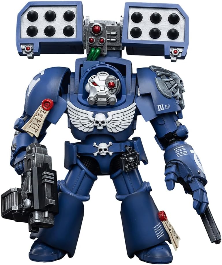 HiPlay JoyToy Warhammer 40K Ultramarines Terminators Brother Andrus 1:18 Scale Collectible Action Figure