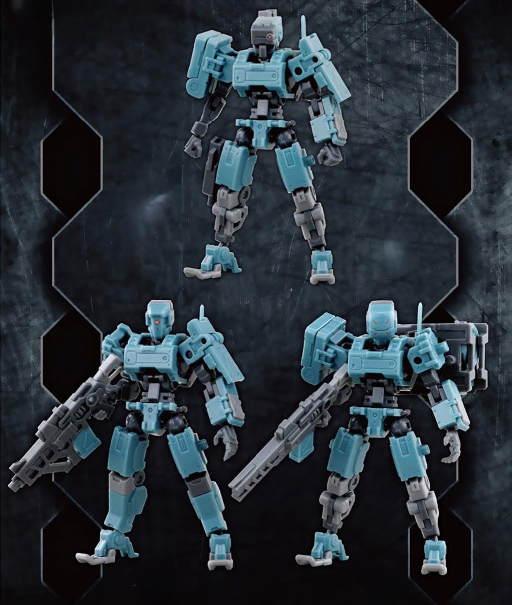 HiPlay KEMO FIFTYSEVEN Plastic Model Kits: Armored Puppet, Action Figures