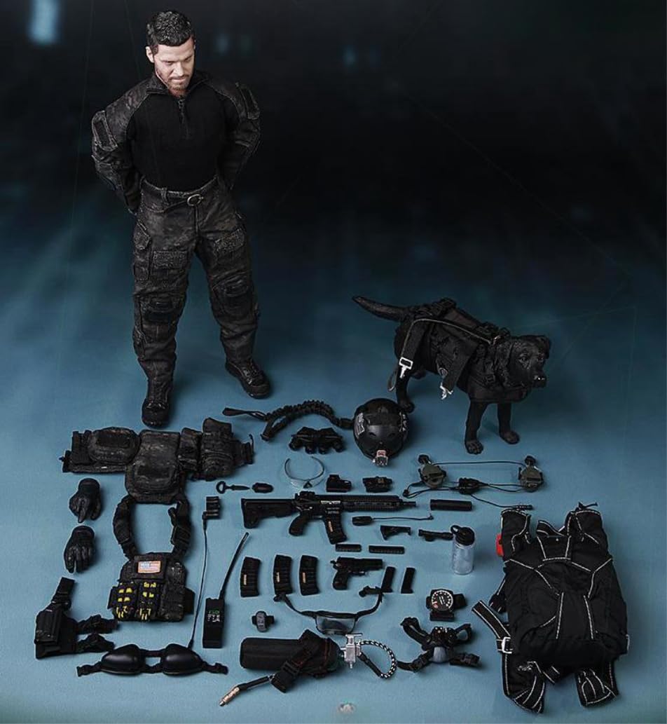 HiPlay Minitimes Toys Collectible Figure: Seal Team 1:6 Scale Miniature Figurine