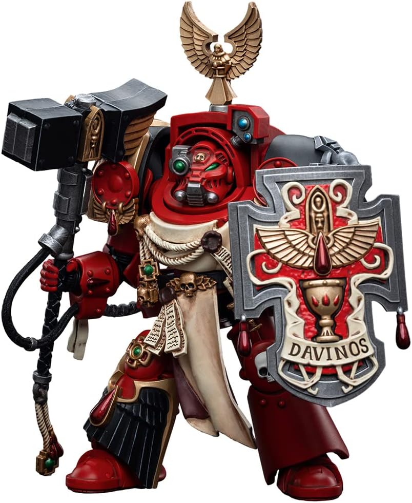 HiPlay JoyToy 40K Blood Angels Assault Terminators Brother Davinos 1:18 Scale Collectible Action Figure