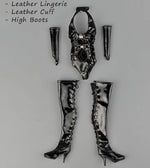 Figura femenina a escala 1/6, ropa para muñeca DC030