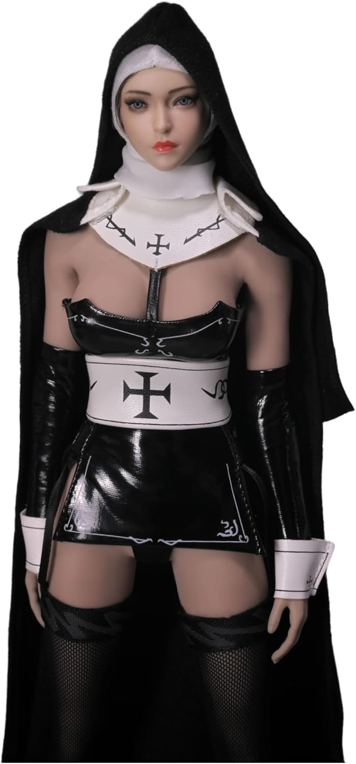 SAtoys SA002B Church Nun Female Suit 1/6 Scale Doll Clothes Accessory Fit Action Figure