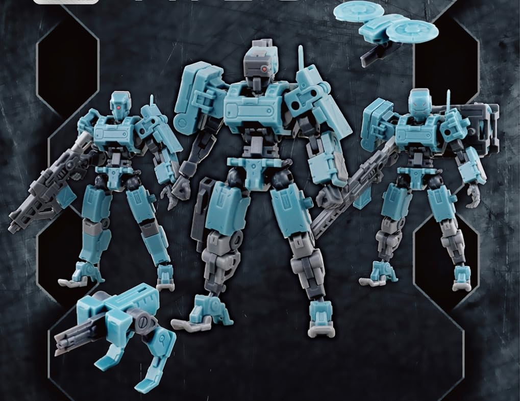 HiPlay KEMO FIFTYSEVEN Plastic Model Kits: Armored Puppet, Action Figures