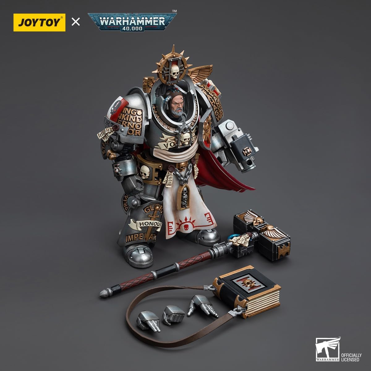 HiPlay JoyToy 40K Grey Knights Grand Master Voldus 1:18 Scale Collectible Action Figure