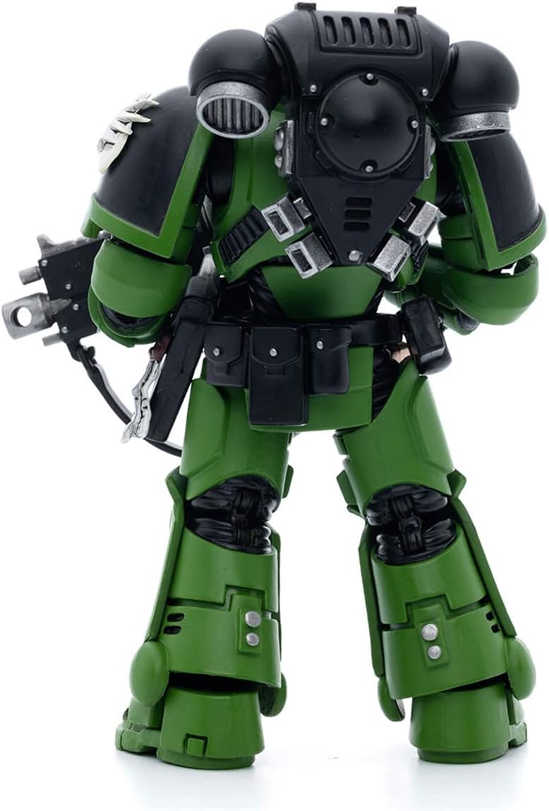 HiPlay JoyToy ¡Á Warhammer 40K Officially Licensed 1/18 Scale Science Fiction Action Figures Full Set Series Salamanders Intercessors Brother Haecule