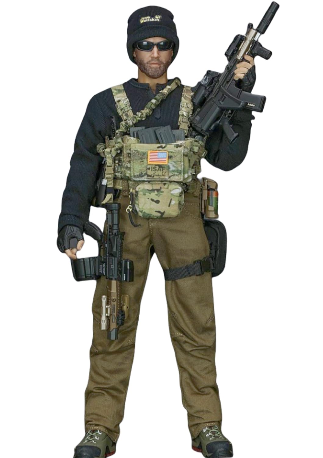 HiPlay Mini Times Toys Collectible Figure Full Set: US Army Special Force, Military Style 1:6 Scale Male Miniature Action Figurine M049