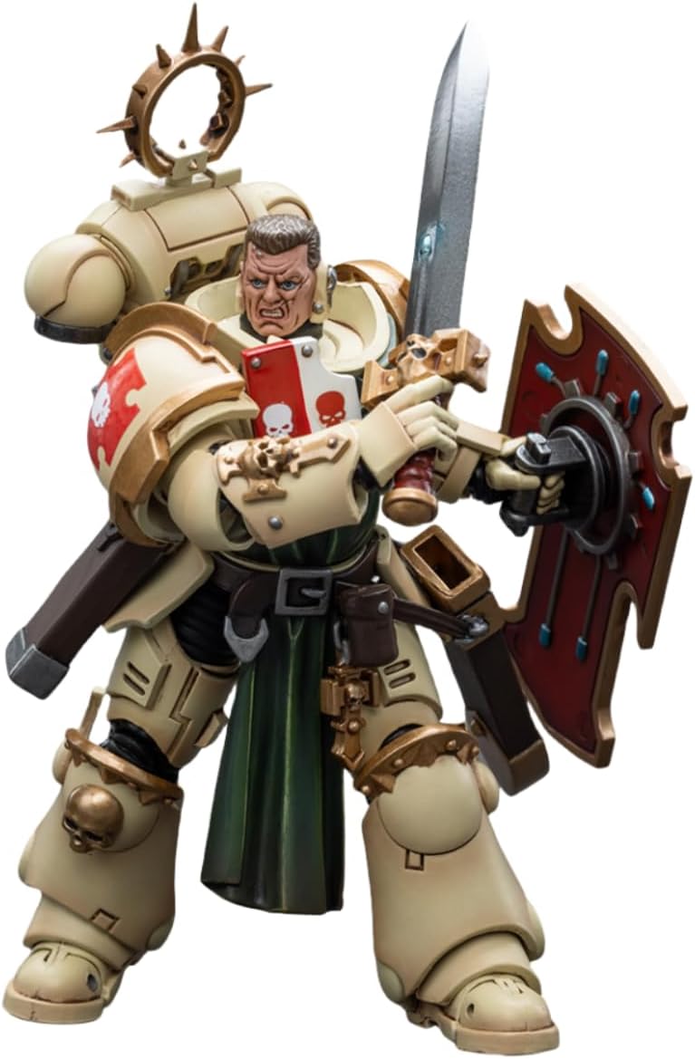 HiPlay JoyToy Warhammer 40K Collectible Figure: Dark Angels Bladeguard Veteran 1:18 Scale Action Figures JT7967