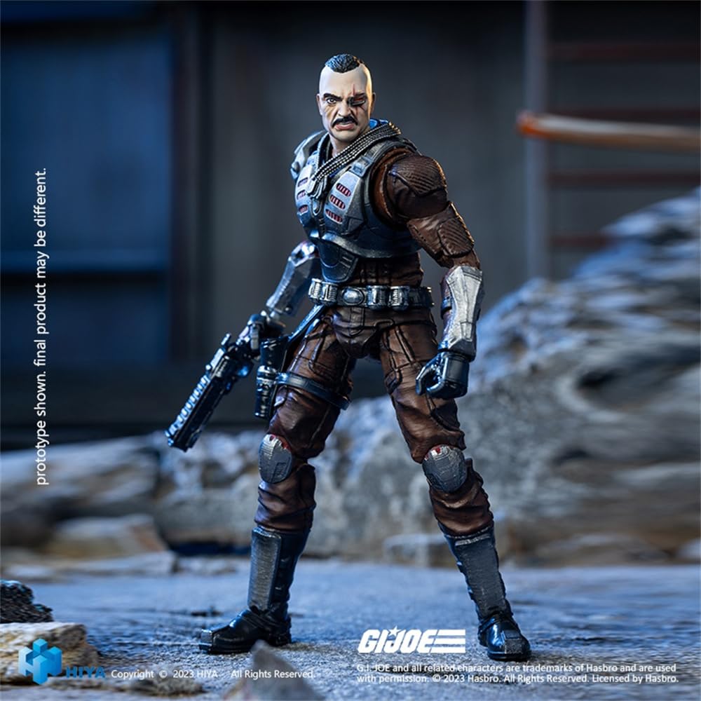 HiPlay HIYA Male Action Figure: Major Bludd, 1:18 Scale Miniature