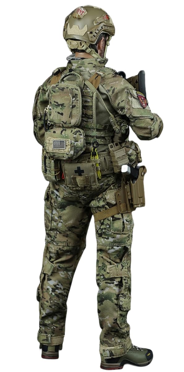 HiPlay Minitimes Toys Male Collectible Action Figure: US Army Special Forces 1:6 Scale Military Style Flexible Figure